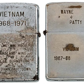 Heartfelt Messages On Zippo Lighters of The Vietnam War (1965 – 1973)