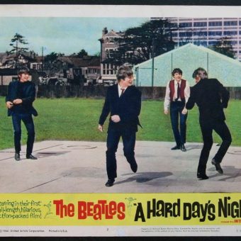 Lobby Cards and Ephemera from the Beatles’ Film – A Hard Day’s Night