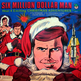 The Six Million Dollar Man Christmas Records 1978