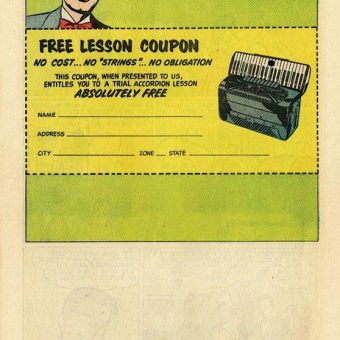 In Tune With Fun: A 1950s Accordion Comic Book