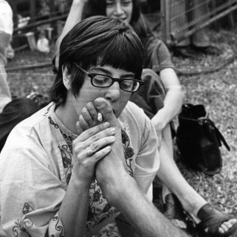 Toe-Toking with Pink Floyd At The Hyde Park Free Concert 18th July 1970 (Photos)