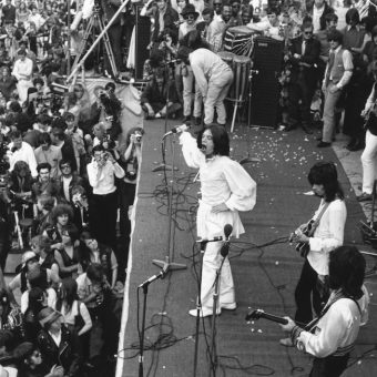 The Rolling Stones Play Hyde Park In Memory Of Brian Jones (Photos July 5 1969)