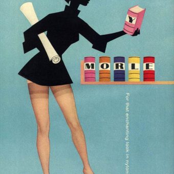 Beautiful 20th Century Morley Hosiery Adverts