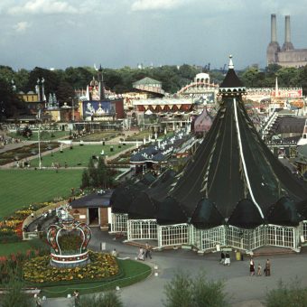 Amazing Colour Pictures of the Festival of Britain in Battersea Park in 1953