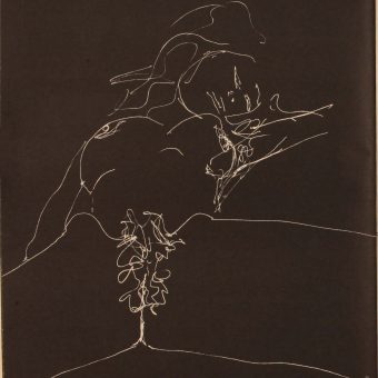 Erotic Lithographs by John Lennon in Avant-Garde Magazine