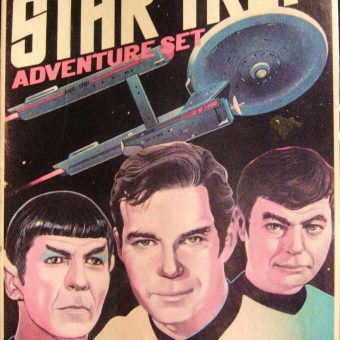 Travel into “Unexplored Territory” with Star Trek Colorforms (1975)