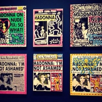 So What! Keith Haring And Andy Warhol’s Tribute to Madonna’s Nude Pix