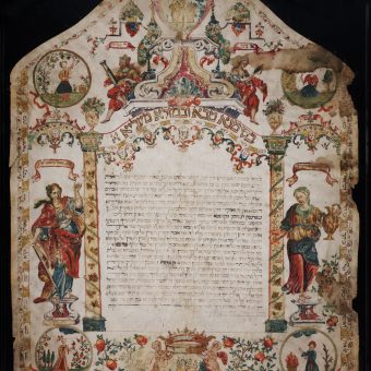 Ketubah Art: Jewish Marriage Contracts From The 17th and 18th Centuries