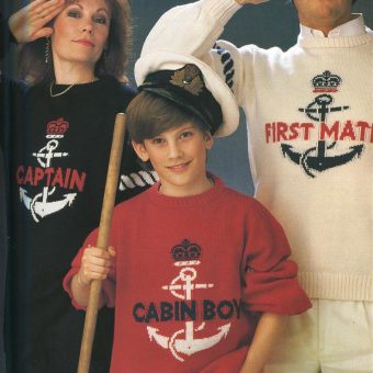 A Brilliant Study In 1980s Jumpers and Knitting