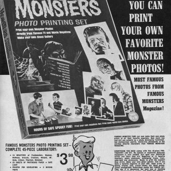 Monster Stuff for Kids! Vintage Horror Comic & Magazine Adverts