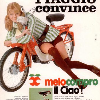 Groovy Chicks Selling Motorbikes: 1960s Sexy Swingin’ Scooter & Motorcycle Adverts
