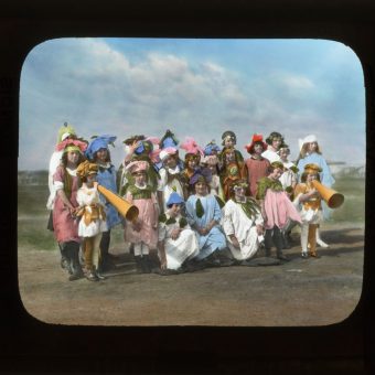 Children Dressed As Flowers For The Wildflower Preservation Society’s Colorful Day Out (1920)
