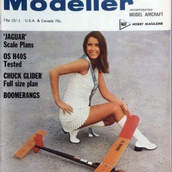 Cover Girls of Model Airplane Magazines of the 1960s-1990s