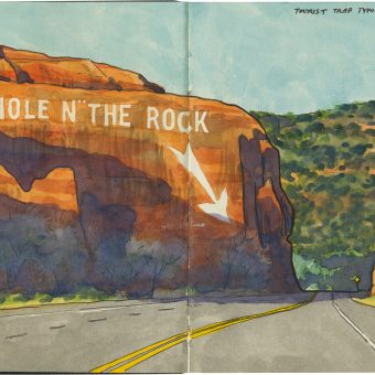 Drawing The Road: An Artist’s Moving Gallery Of Discovery