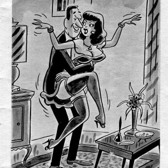 Men Misbehaving in Mid-Century Adult Magazine Cartoons