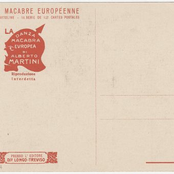 Danza Macabra Europea: Alberto Martini’s Depraved World War Postcards