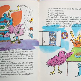 Andy Warhol’s Illustrations for The Little Red Hen (1958)