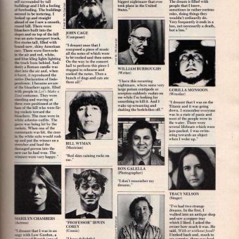 “What’s Your Worst Nightmare?” Screw Magazine Interviews The Rich And Famous (1979)