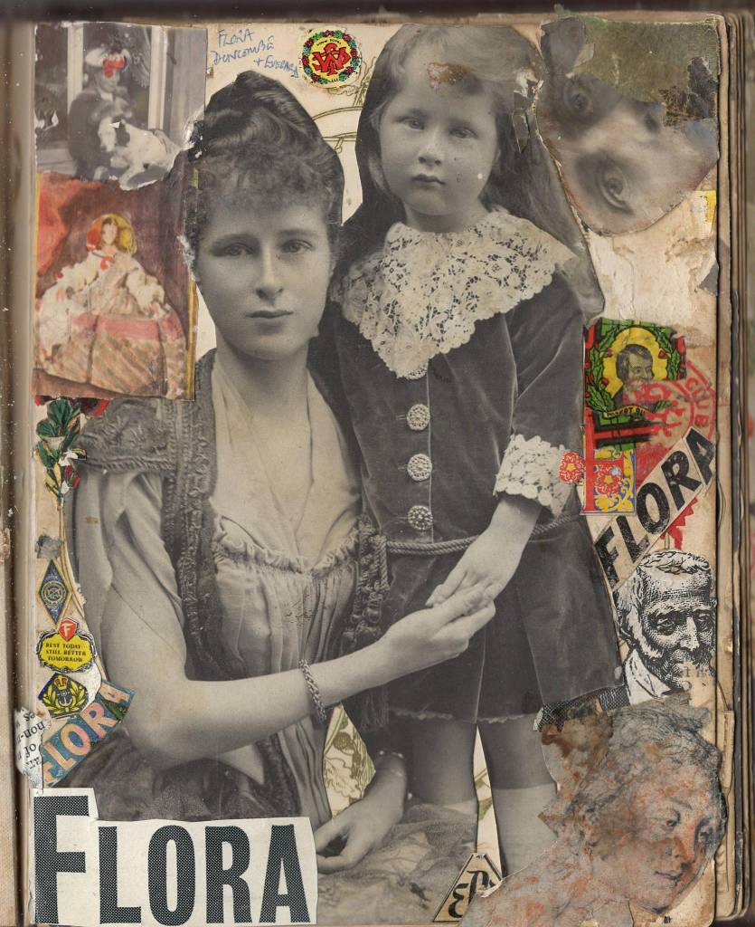 London scrapbook 1949 Victorian vintage