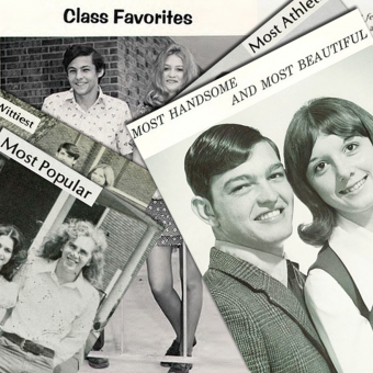 Yearbook “Class Favorites” from the 1970s