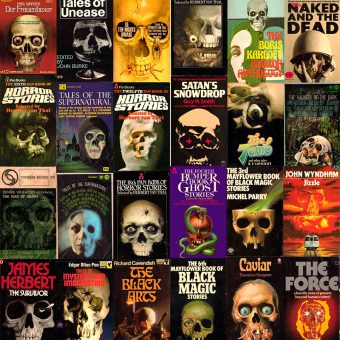 Skulls on Vintage Book Covers: A Frightfully Overused Motif