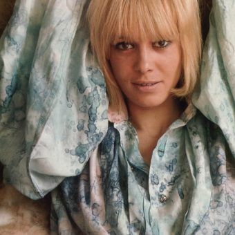 Anita Pallenberg In Underwear, Boots And A Bag: 1967 And All That