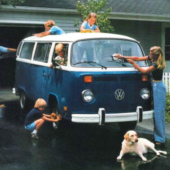 Vintage Images of People & Their Beloved Volkswagen Buses