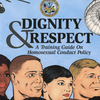 The US Army’s Official ‘Don’t Ask Don’t Tell’ Homosexual Policy Comic Book (2001)